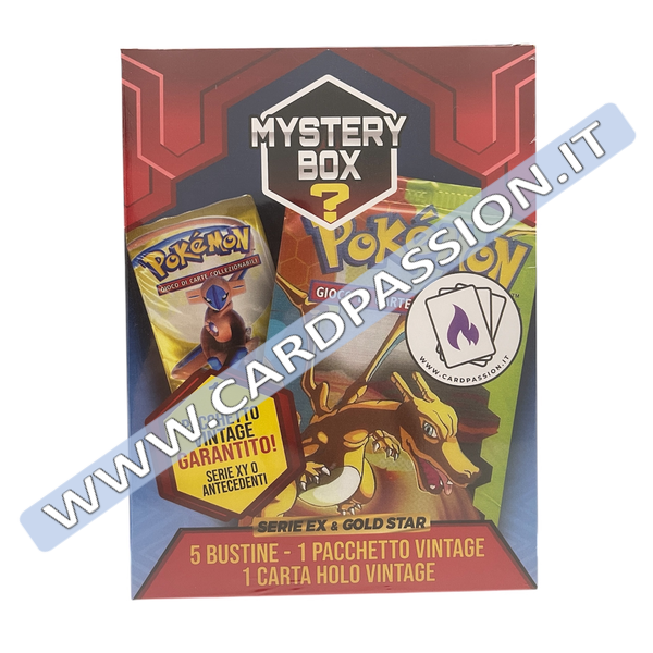 ★ Mystery Box Pokémon Vintage Edition | Serie ex & Gold Star