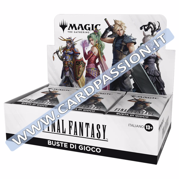 Final Fantasy Universes Beyond Box | 30 pacchetti – MTG (IT)