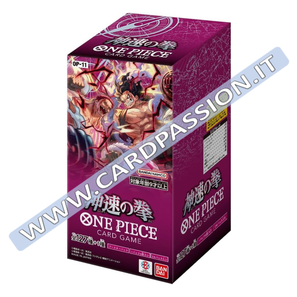 OP-11 Box | A Fist of Divine Speed – One Piece TCG (JP)